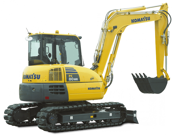 crawler excavators pc 80 mr 3 komatsu 2