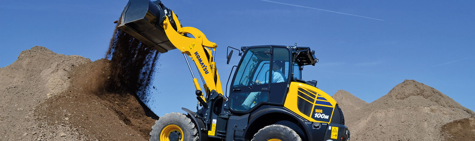 Komatsu compact excavators